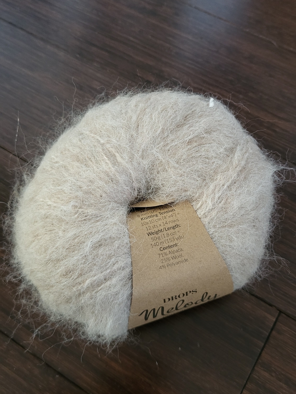 Melody Soft Cream Yarn – Luxury Alpaca Blend